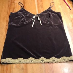 Old navy velvety tank top